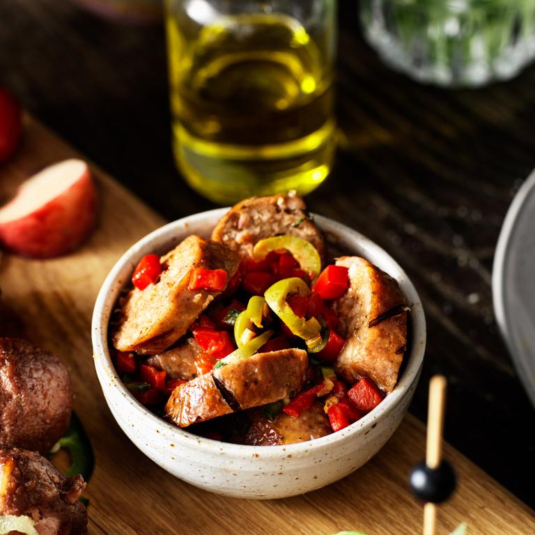 Love the Olive & Sausage with Sensational Sausage Garden Gourmet Sensational Sausage
